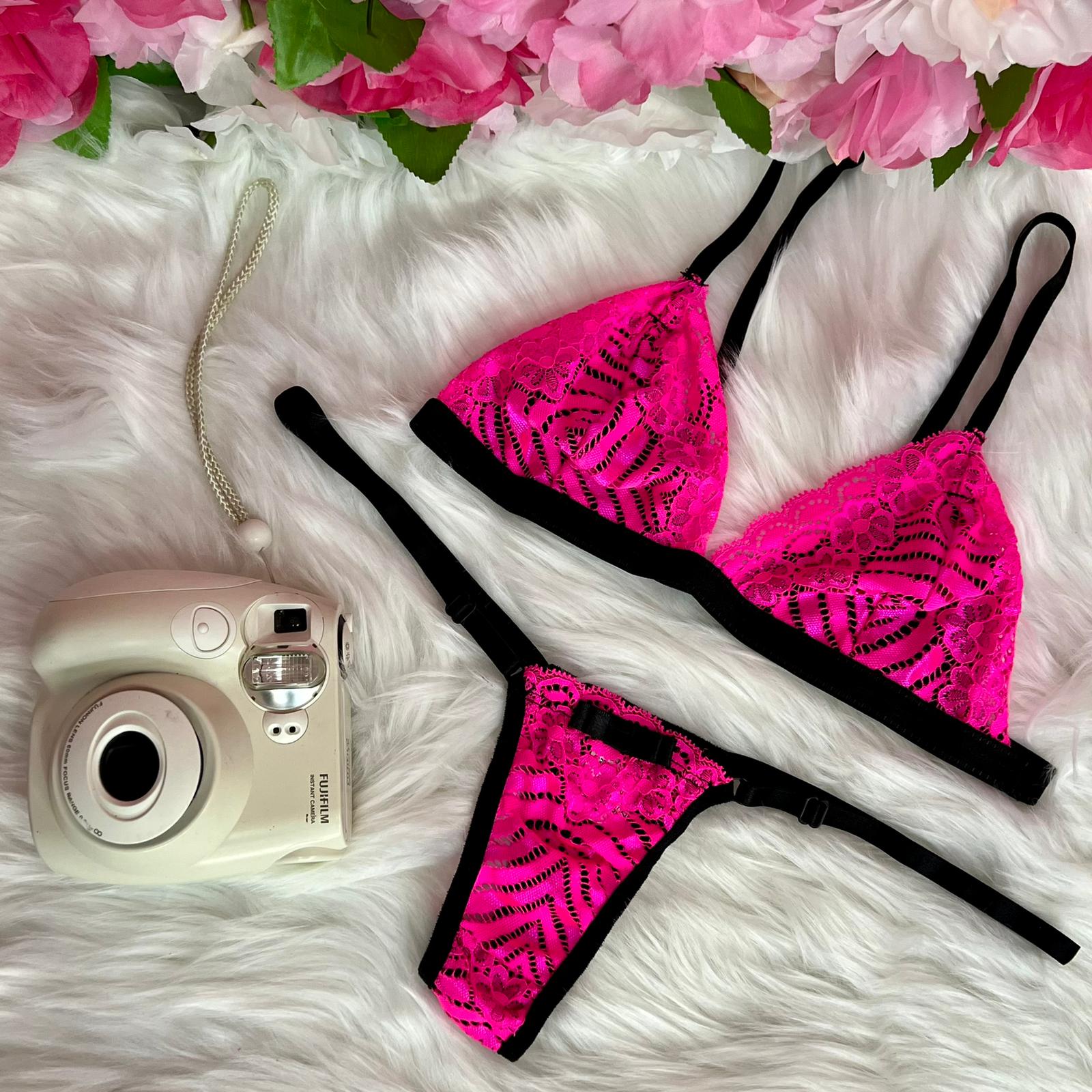 Set Manu - Neon Pink - 4