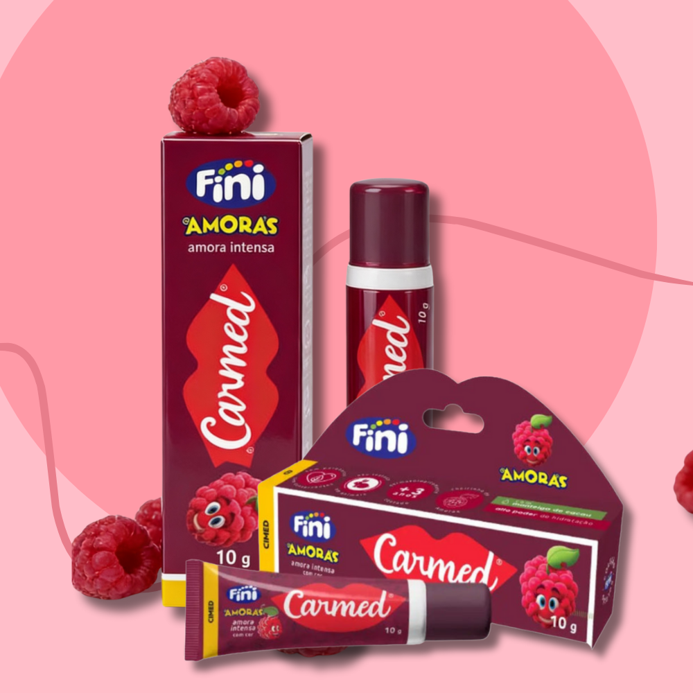 Fini Amora Intensa raspberry candy, 10g pack, featuring vibrant raspberry flavor and colorful packaging.