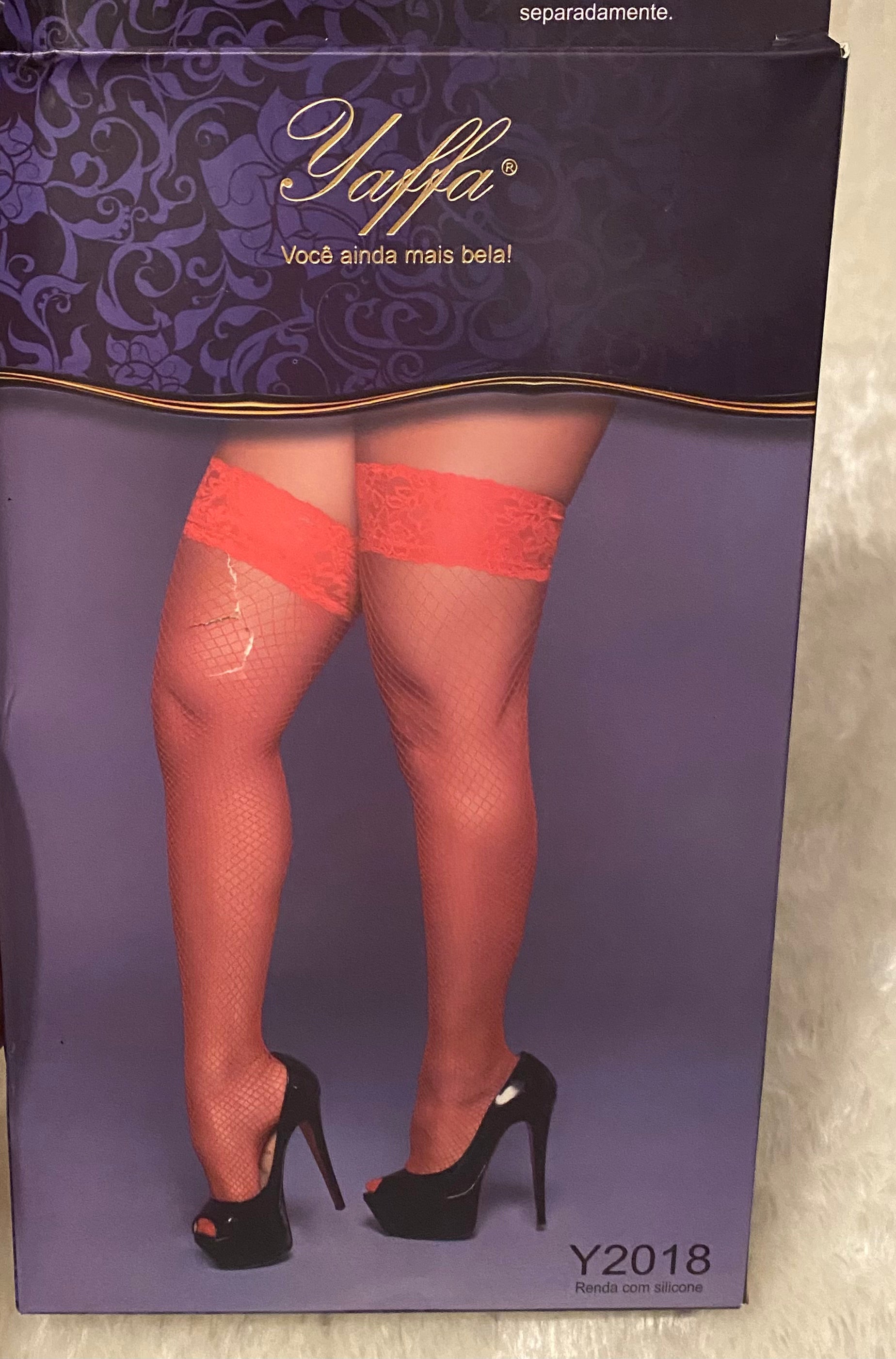 Sock with silicone - Red - 1